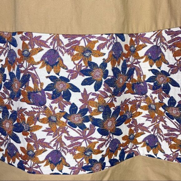 NEW Sachin + Babi Tan and Floral Jacquard Maxi Skirt Size 12 - Picture 8 of 14